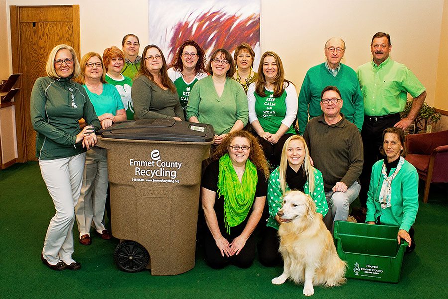 Our Culture - Harbor Brenn Insurance Portrait During Go Green Initiative