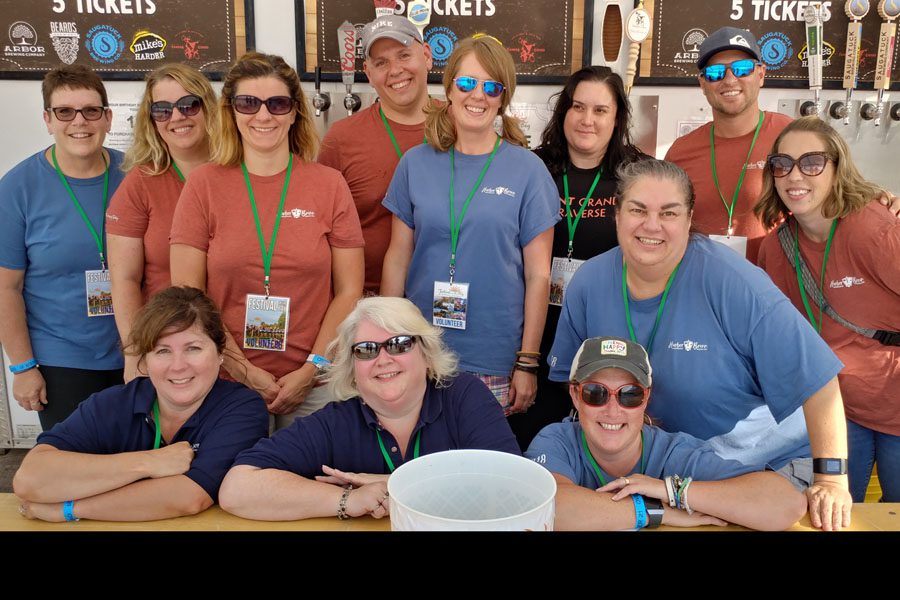 Our Culture - Harbor Brenn Insurance Staff Portrait at a Local Festival